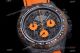 NEW! TW Super Clone Rolex DIW Daytona 7750 Watch 40mm Carbon Orange Fabric Leather Strap (3)_th.jpg